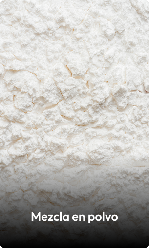 mezcla en polvo